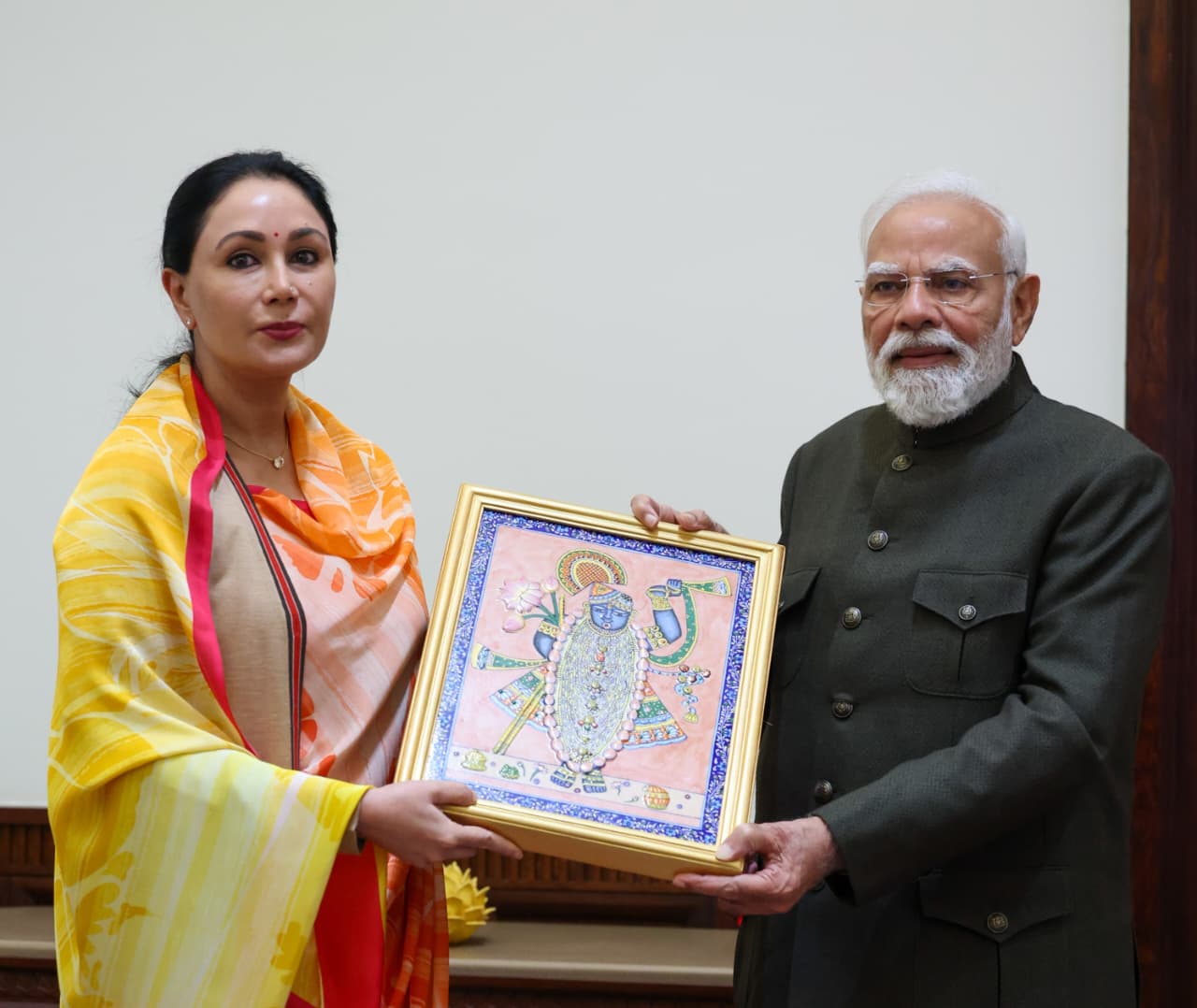 राजस्थान की उपमुख्यमंत्री की प्रधानमंत्री से मुलाकात