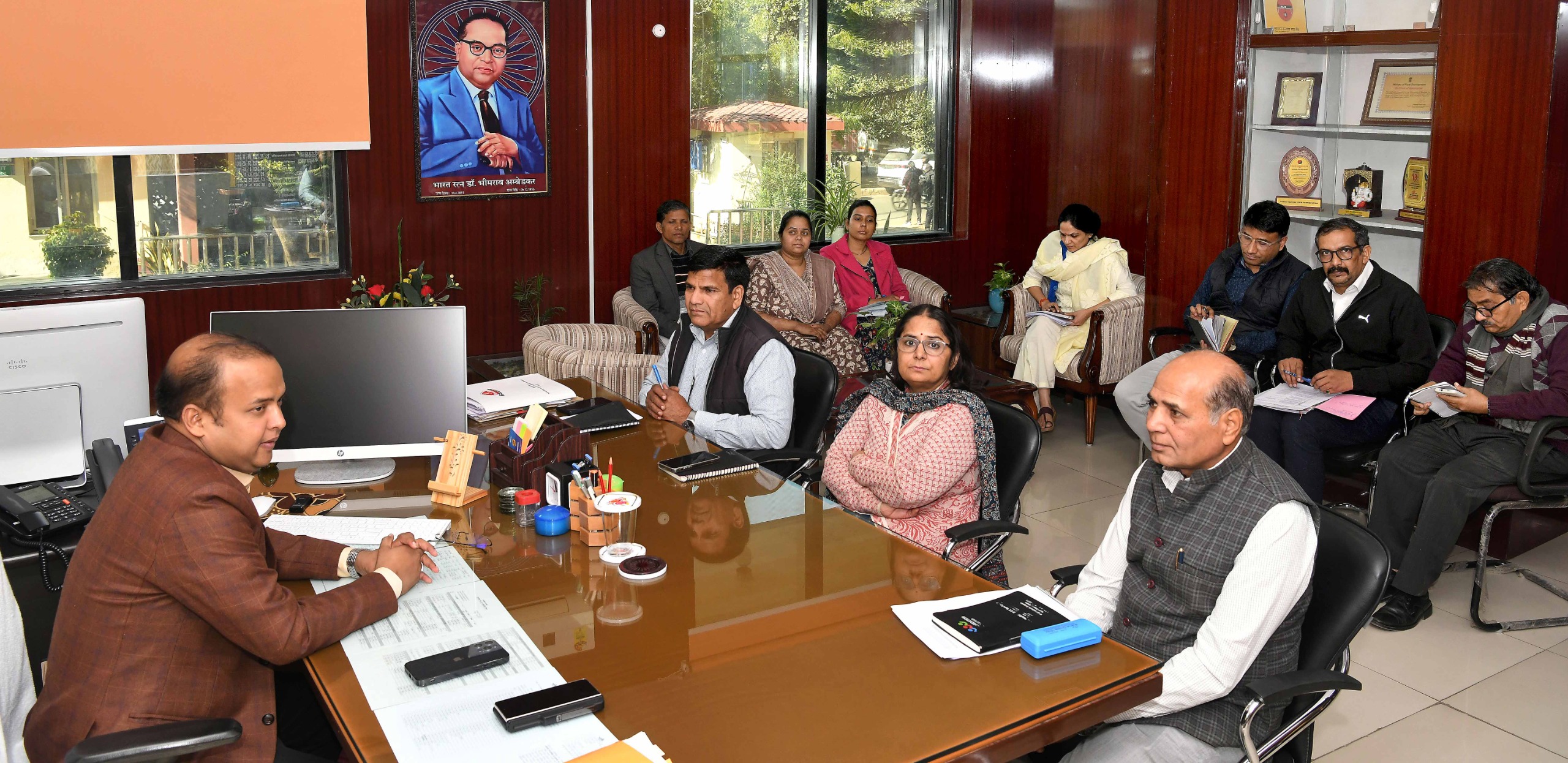 सामाजिक न्याय एवं अधिकारिता निदेशक ने की राजस्थान संपर्क पोर्टल पर प्राप्त होने वाले प्रकरणों की समीक्षा