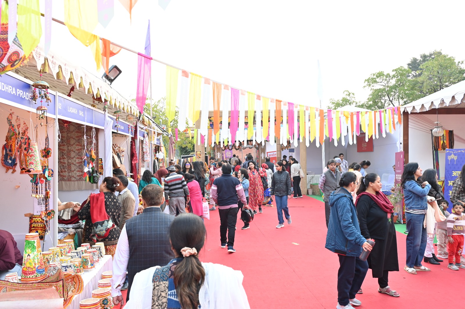 नव वर्ष के पहले दिन सरस राजसखी राष्ट्रीय मेला 2025 में उमड़ा जनसैलाब, एसएचजी दीदियों ने की रिकॉर्ड बिक्री